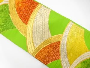 アンティーク　古典柄模様織出し袋帯（材料）